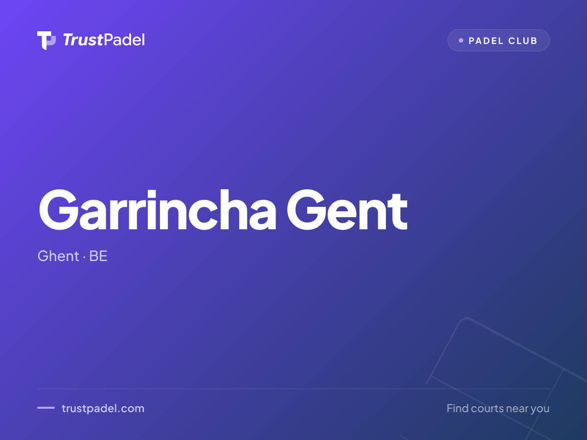 Garrincha Gent padel club