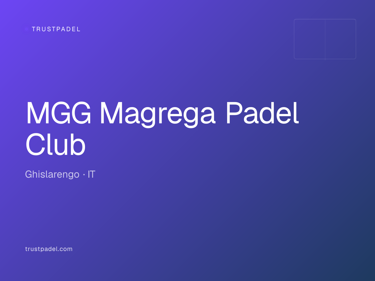 MGG Magrega Padel Club padel club