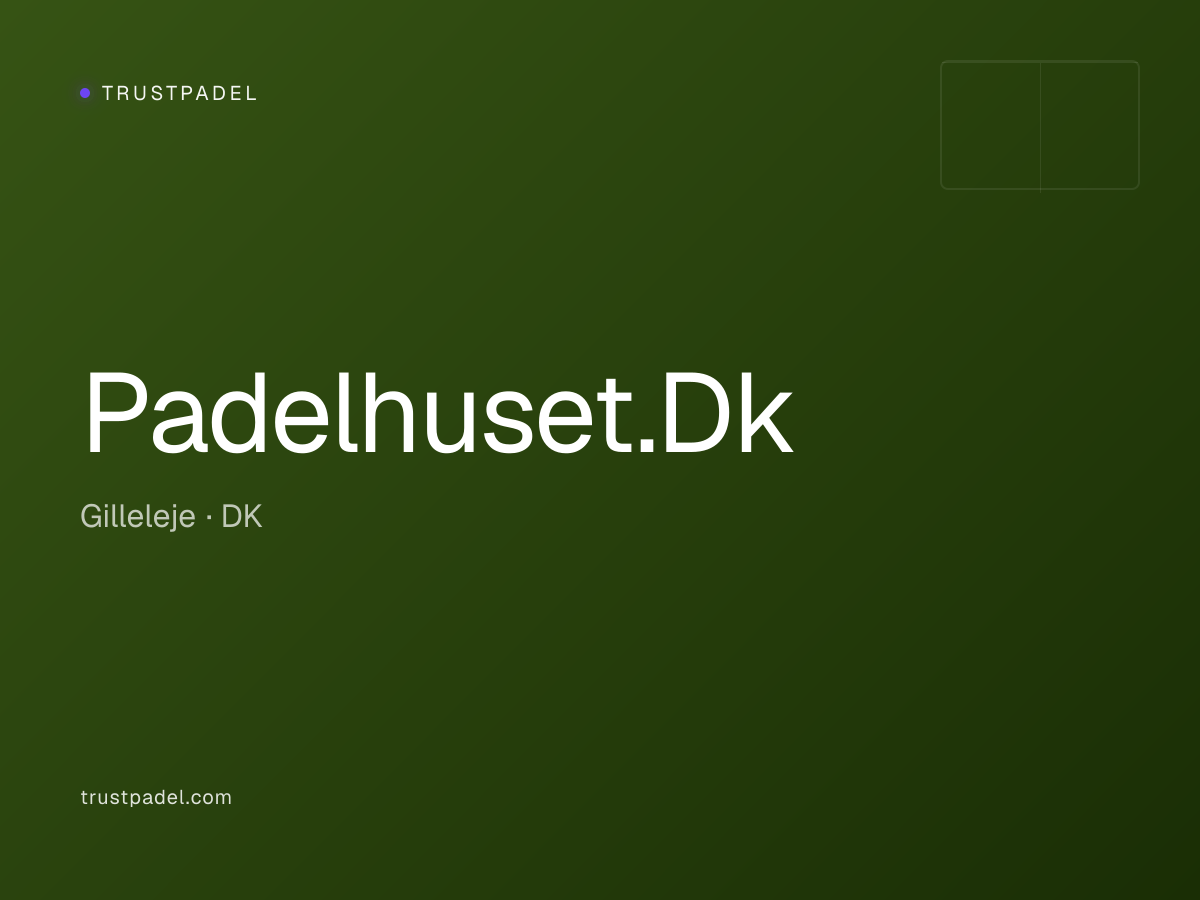 Padelhuset.Dk padel club
