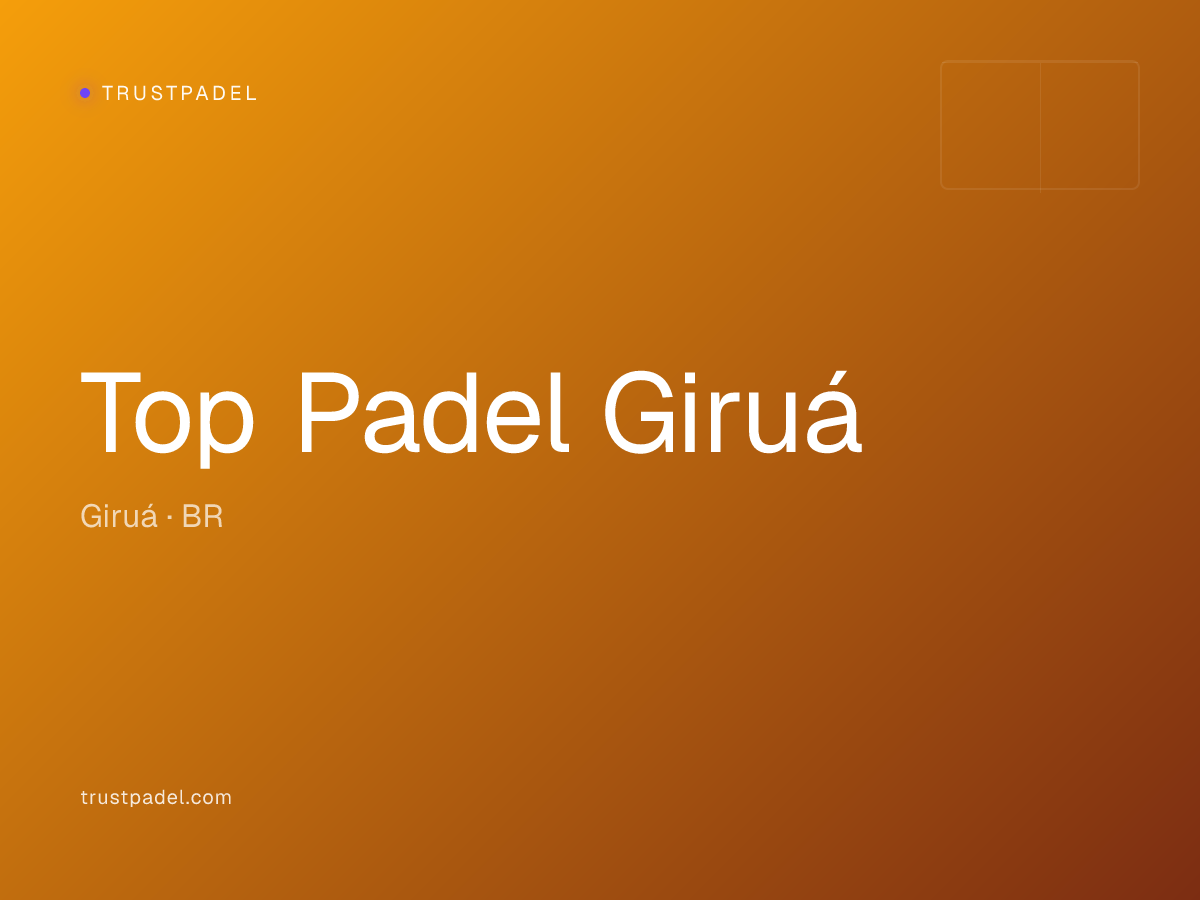 Top Padel Giruá padel club