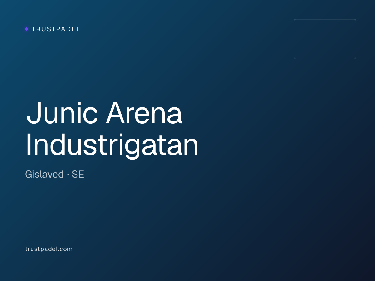 Junic Arena Industrigatan padel club