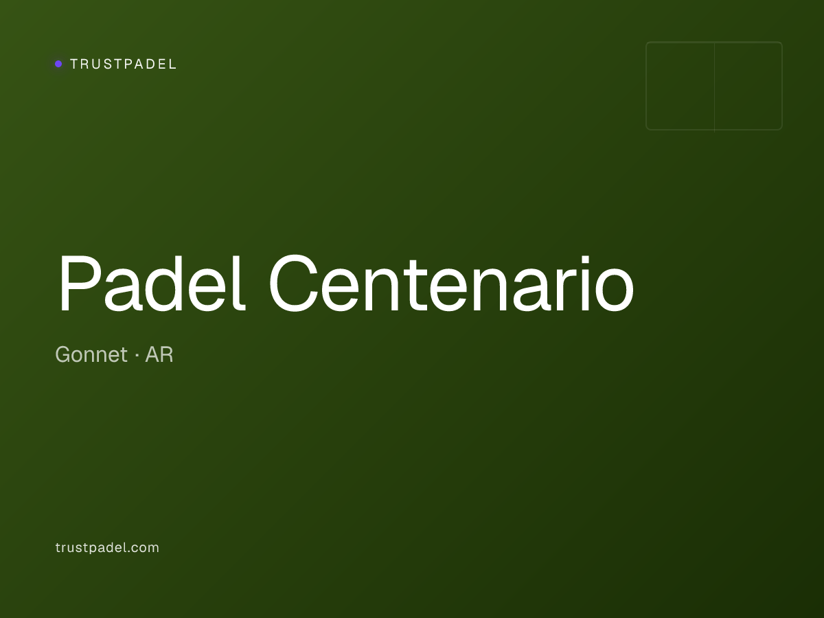 Padel Centenario padel club