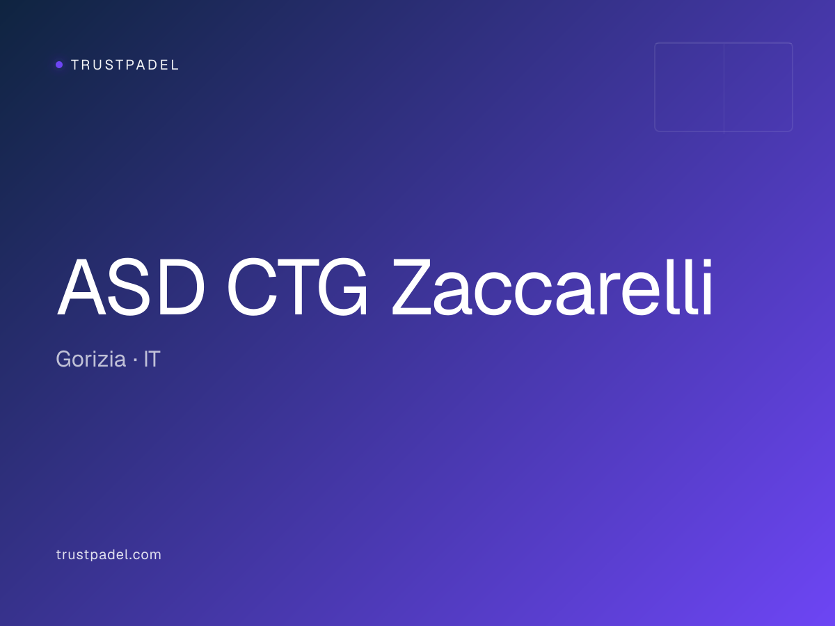 ASD CTG Zaccarelli padel club