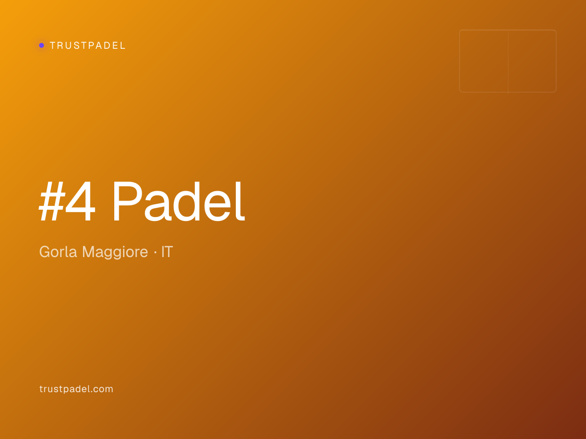 #4 Padel padel club