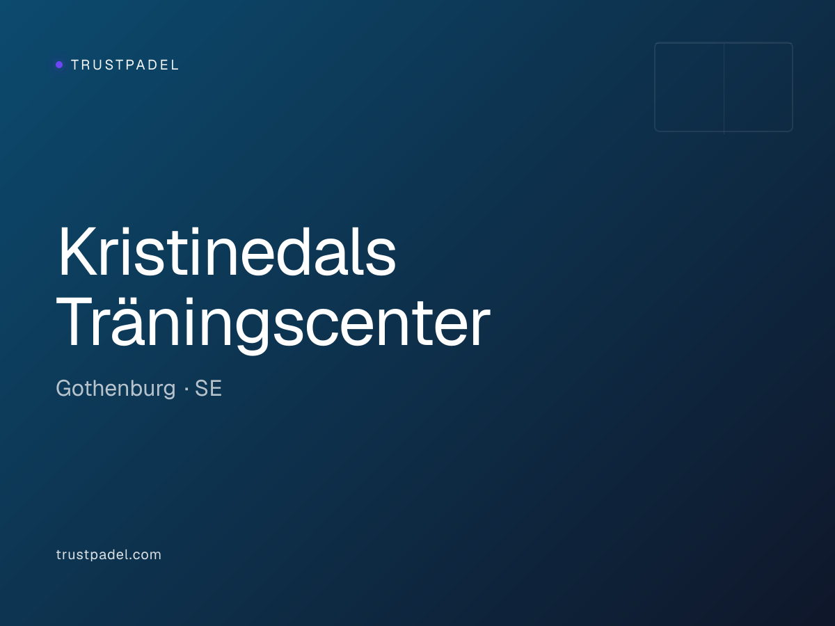 Kristinedals Träningscenter padel club