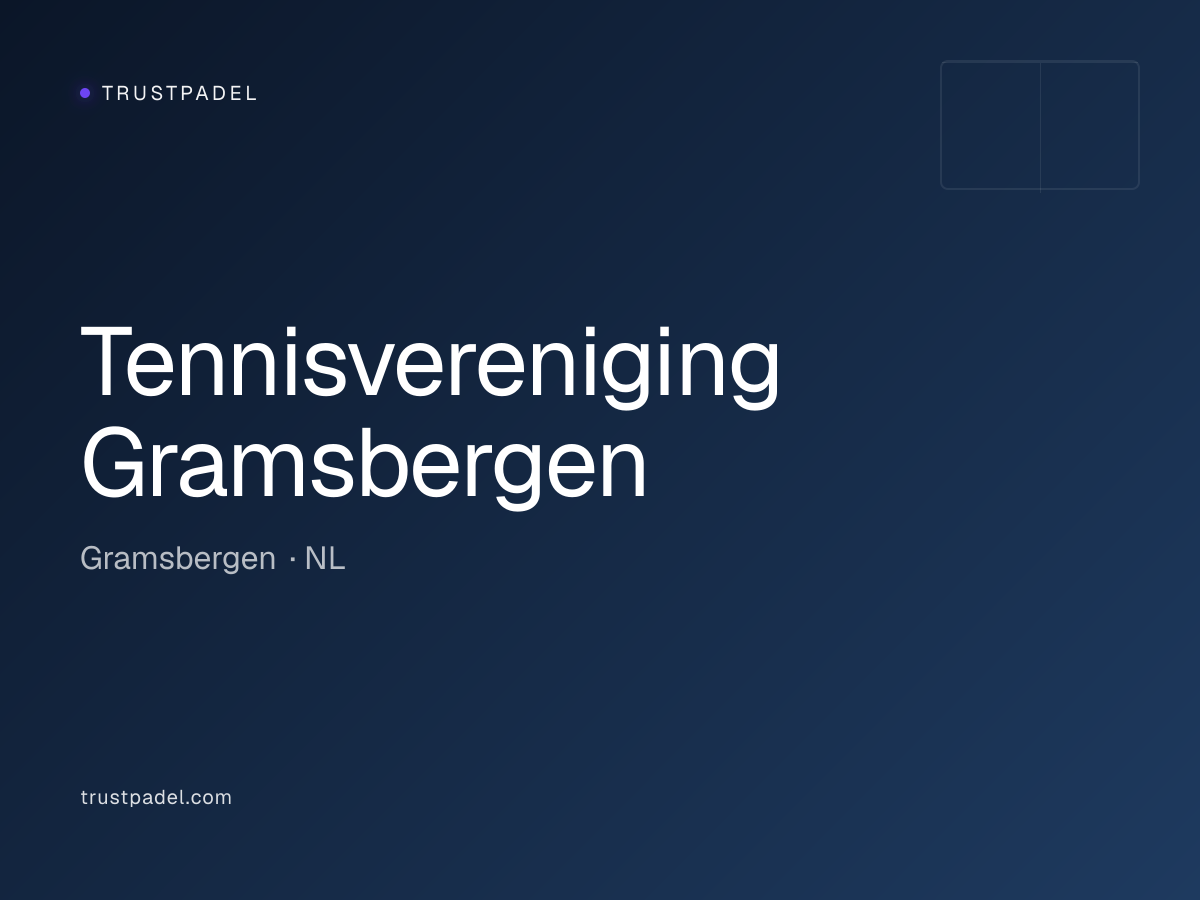 Tennisvereniging Gramsbergen padel club