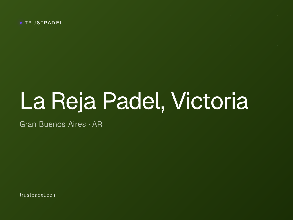 La Reja Padel, Victoria padel club