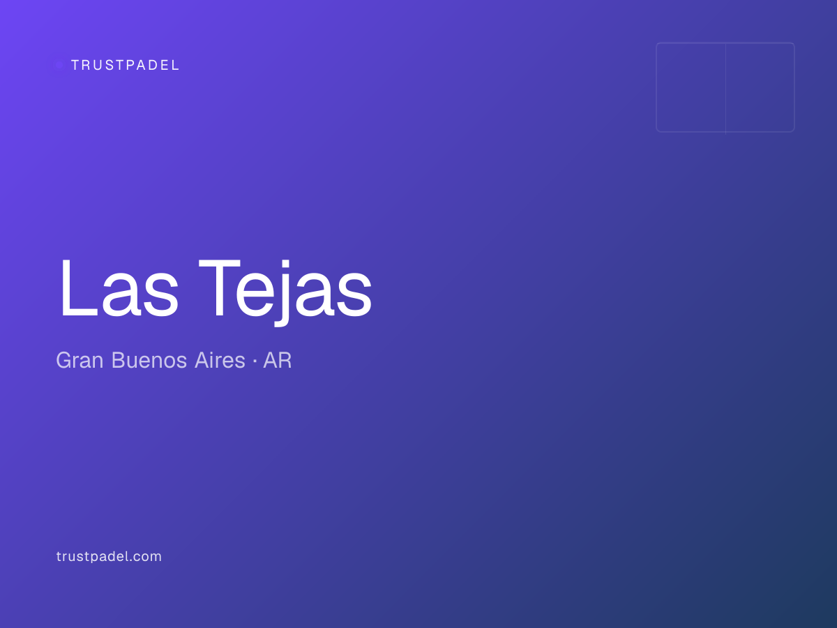 Las Tejas padel club