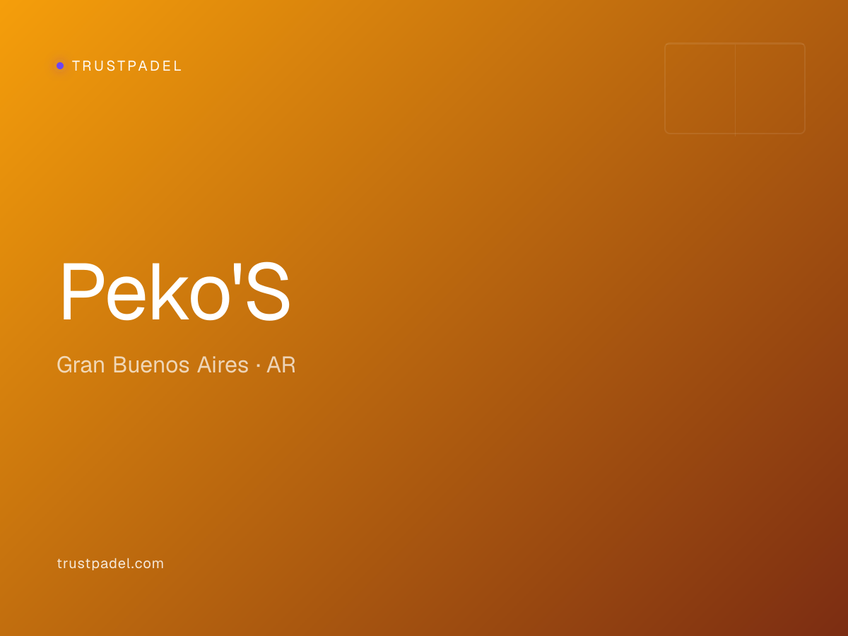 Peko'S padel club