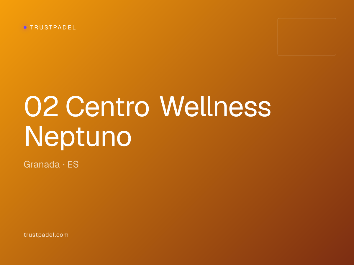 02 Centro Wellness Neptuno padel club
