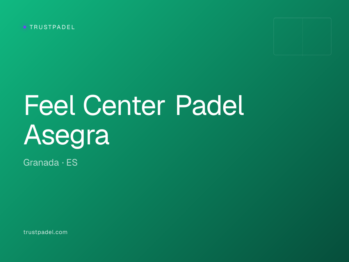 Feel Center Padel Asegra padel club