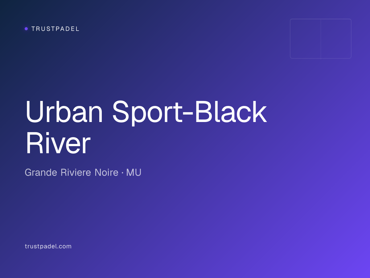 Urban Sport-Black River padel club