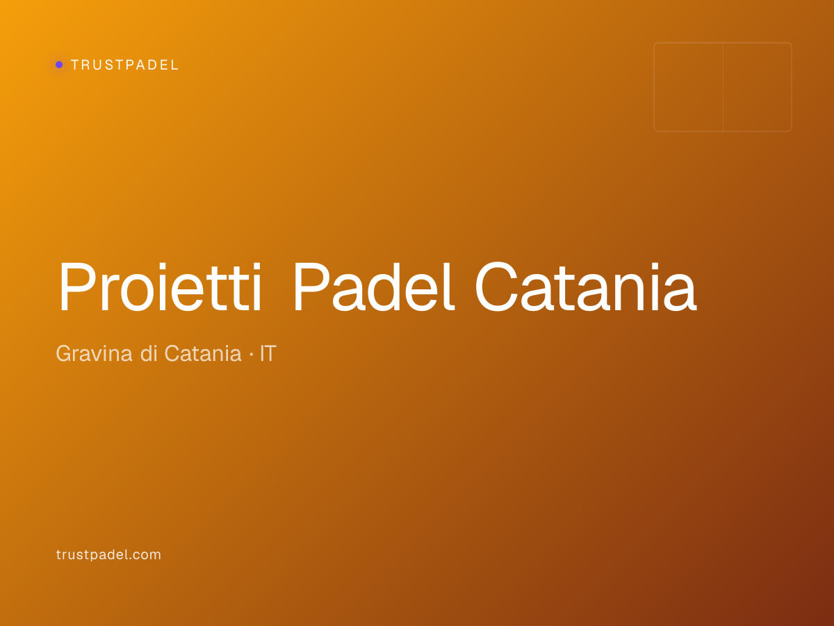 Proietti Padel Catania padel club