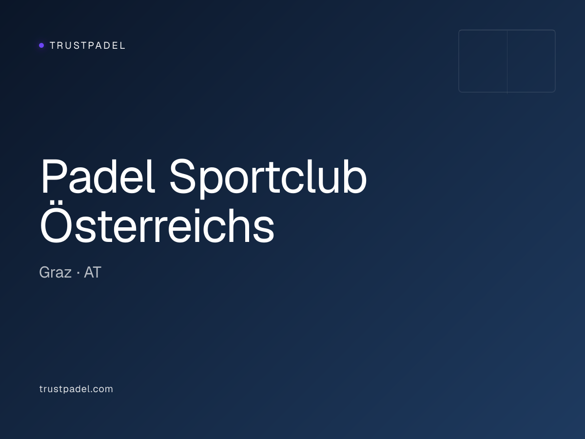 Padel Sportclub Österreichs padel club