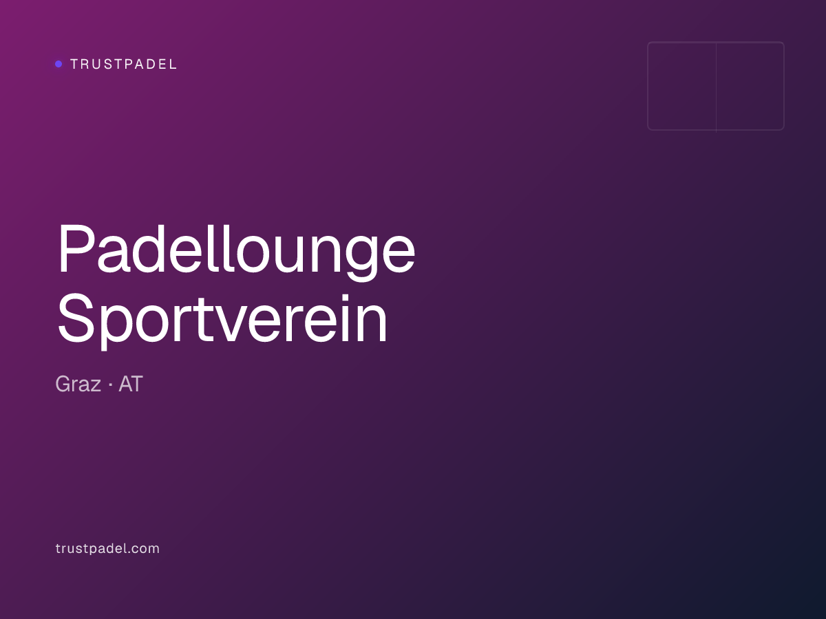 Padellounge Sportverein padel club