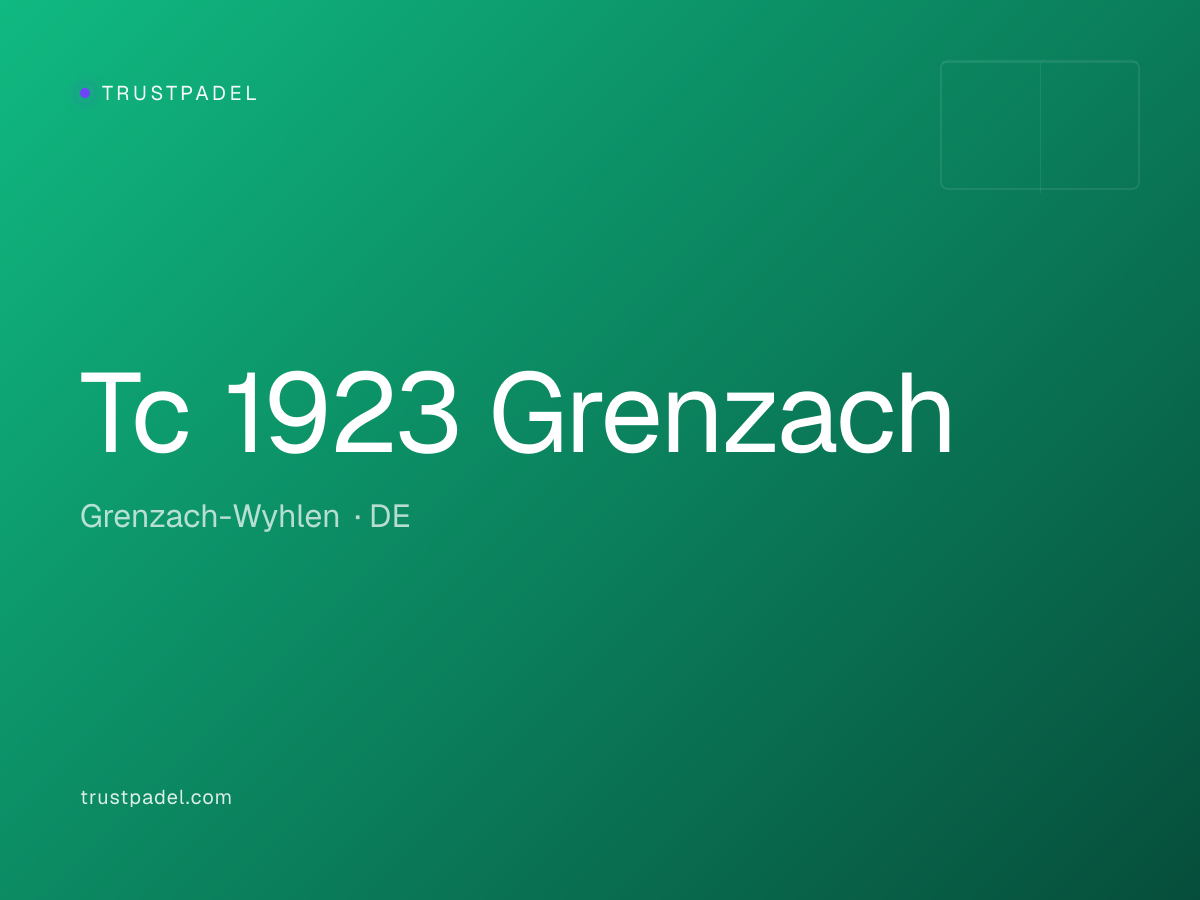 Tc 1923 Grenzach padel club
