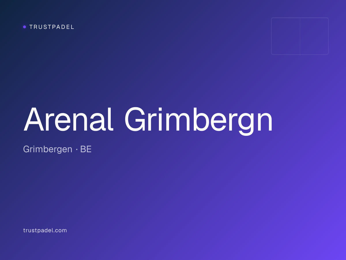 Arenal Grimbergn padel club