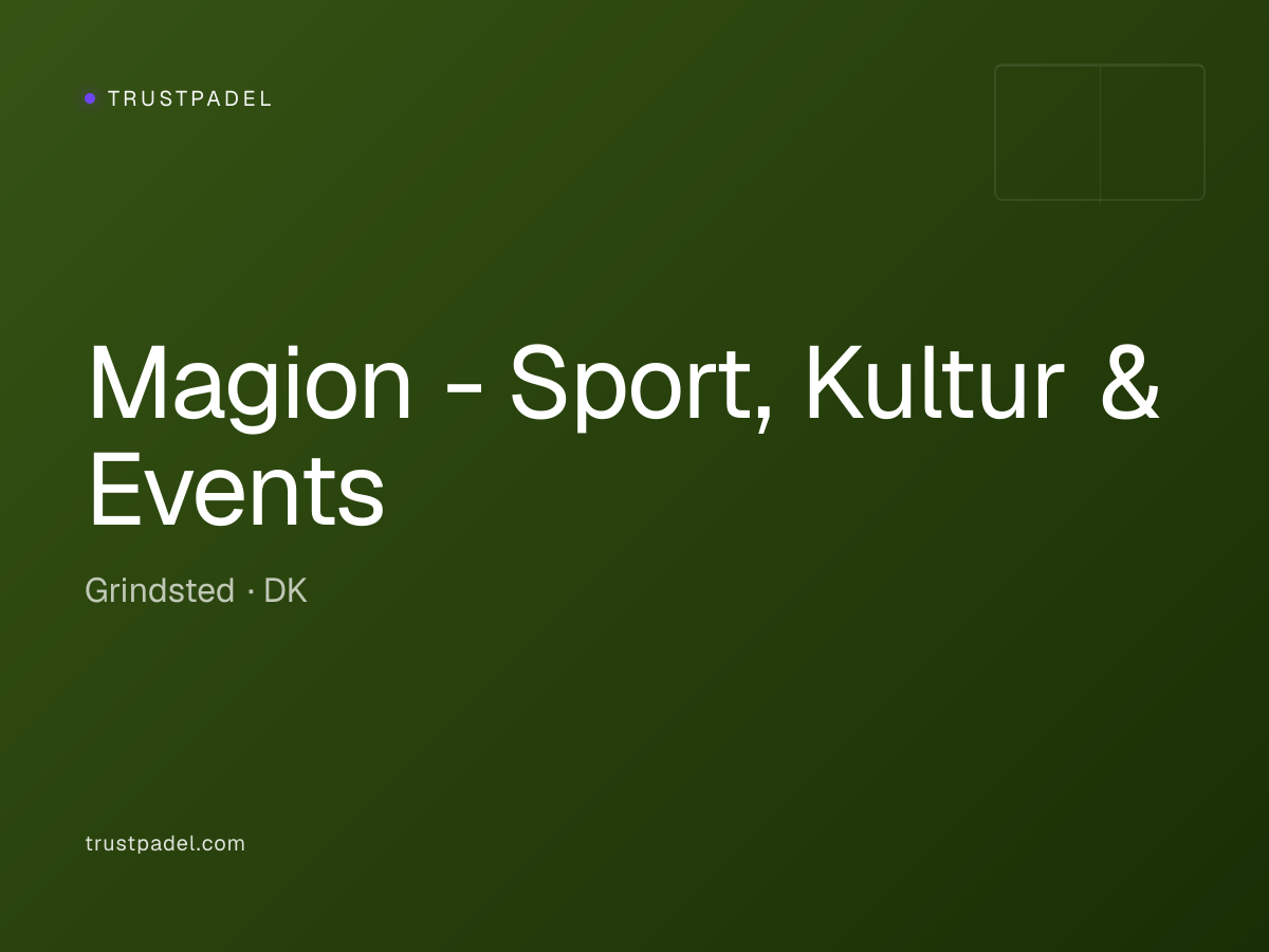 Magion - Sport, Kultur & Events padel club