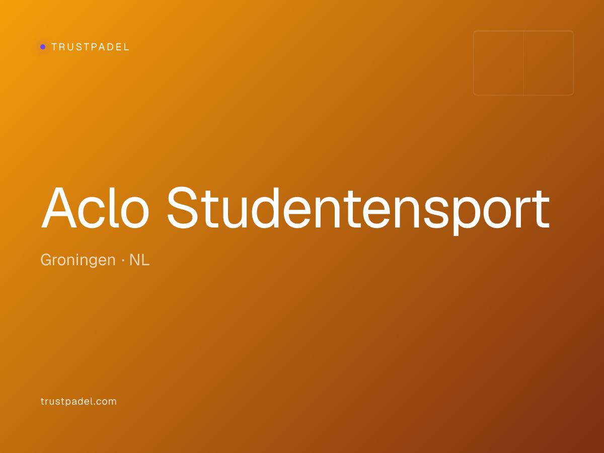 Aclo Studentensport padel club