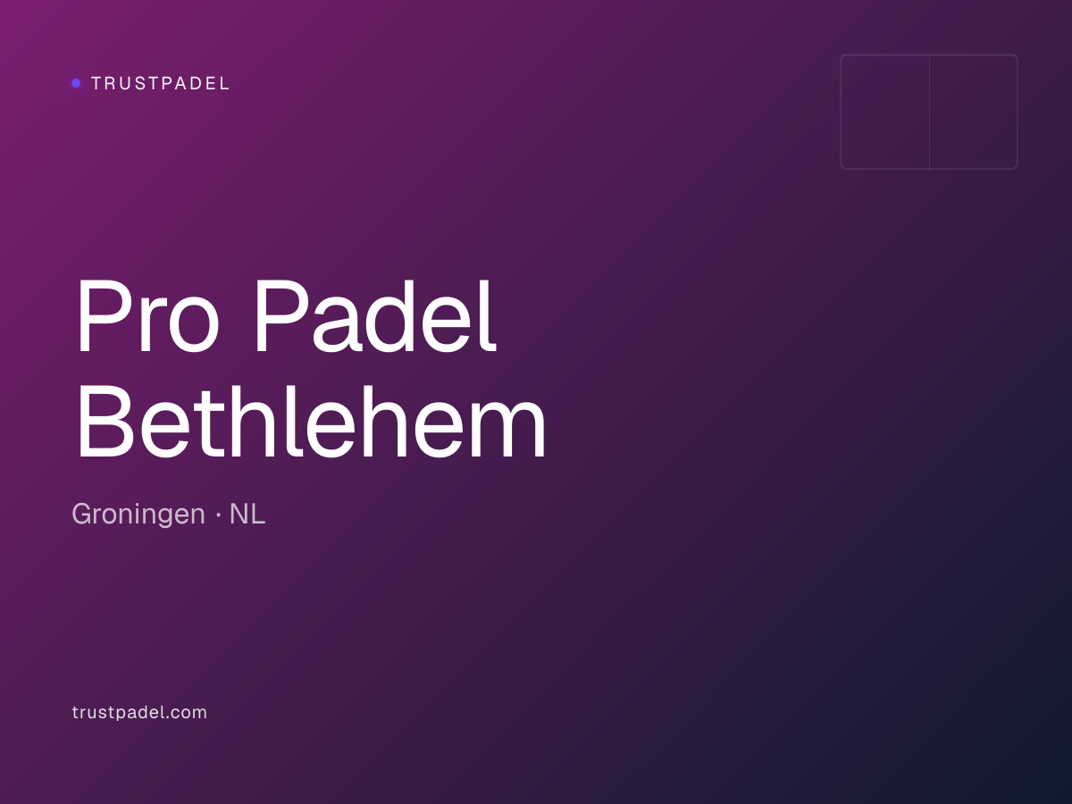 Pro Padel Bethlehem padel club