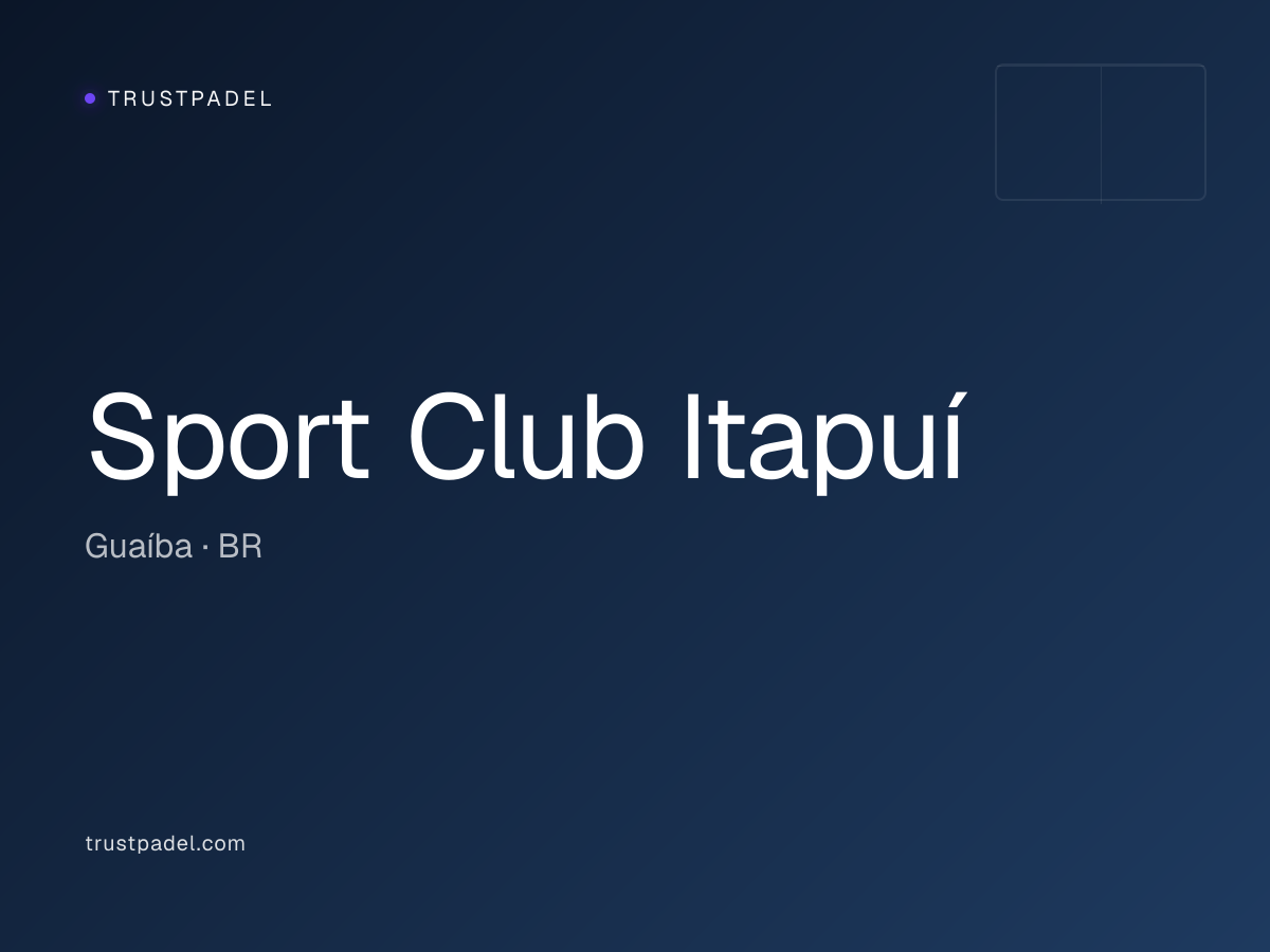 Sport Club Itapuí padel club