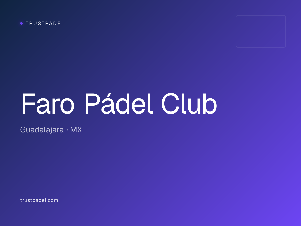 Faro Pádel Club padel club