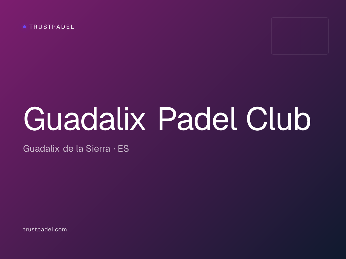 Guadalix Padel Club padel club