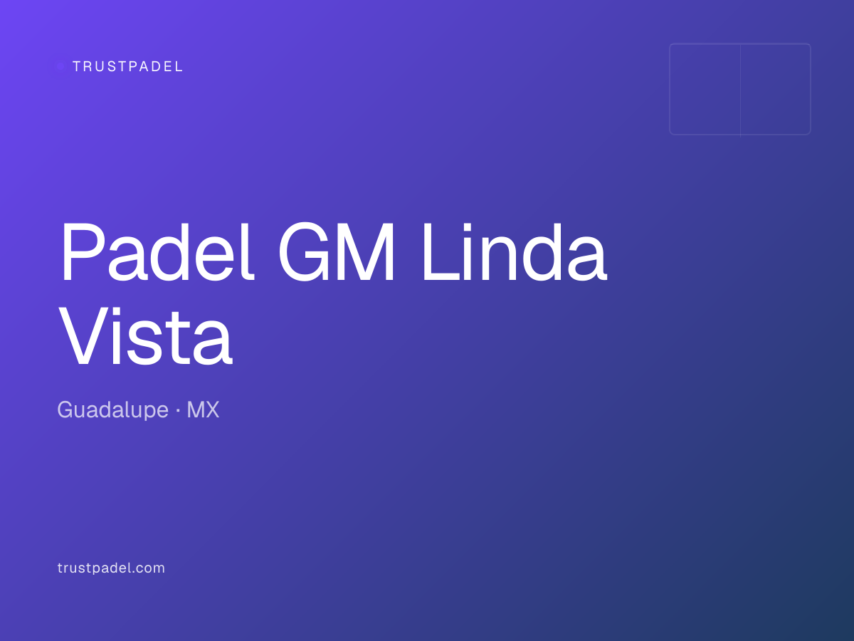 Padel GM Linda Vista padel club