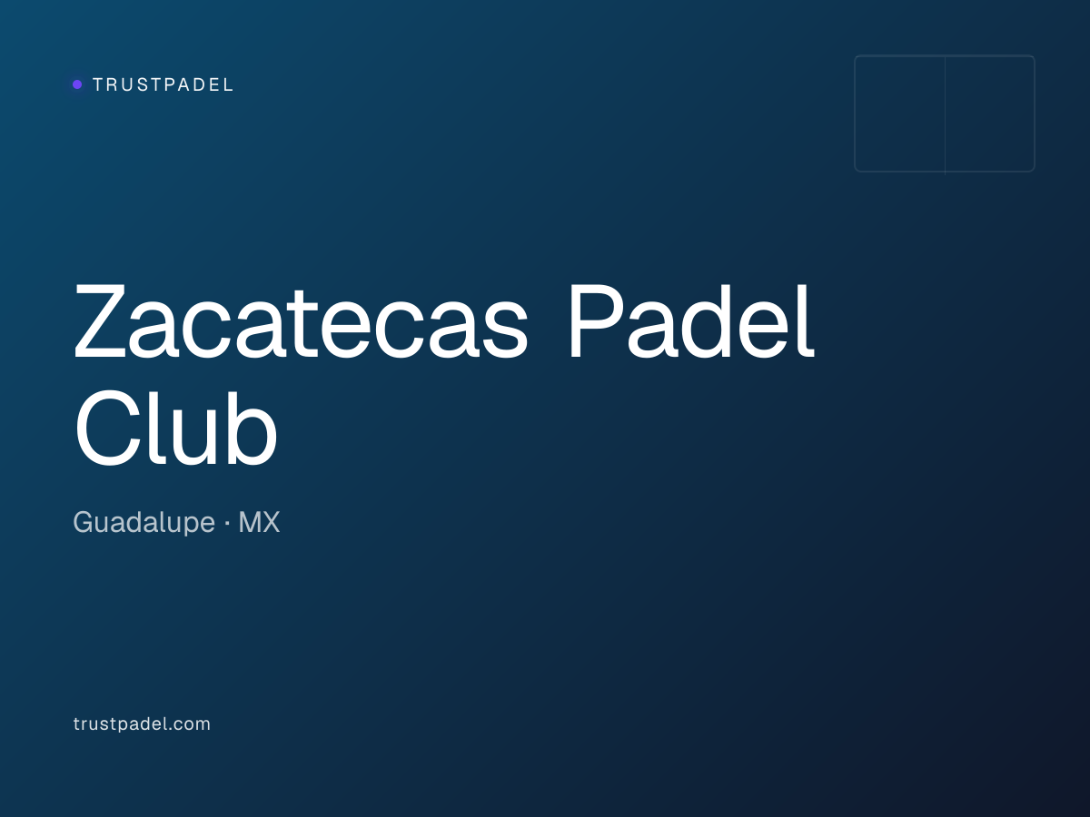 Zacatecas Padel Club padel club