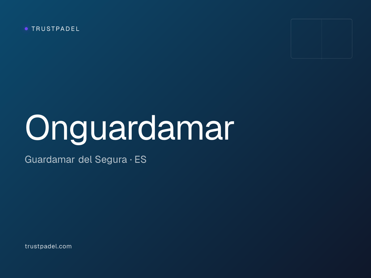 Onguardamar padel club