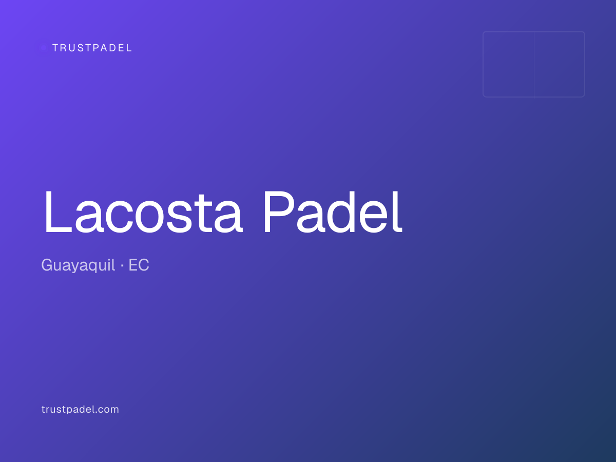 Lacosta Padel padel club