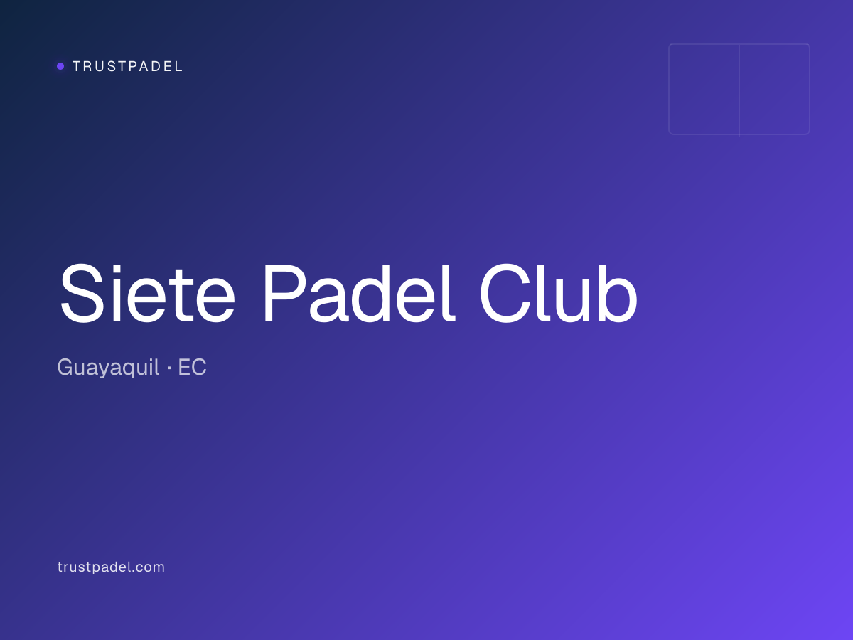 Siete Padel Club padel club