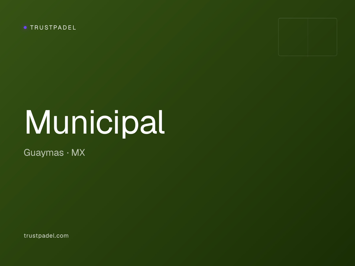 Municipal padel club