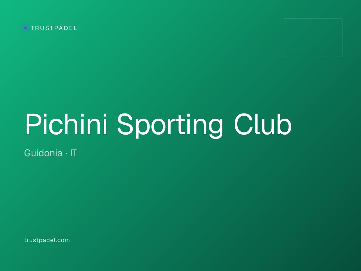 Pichini Sporting Club padel club