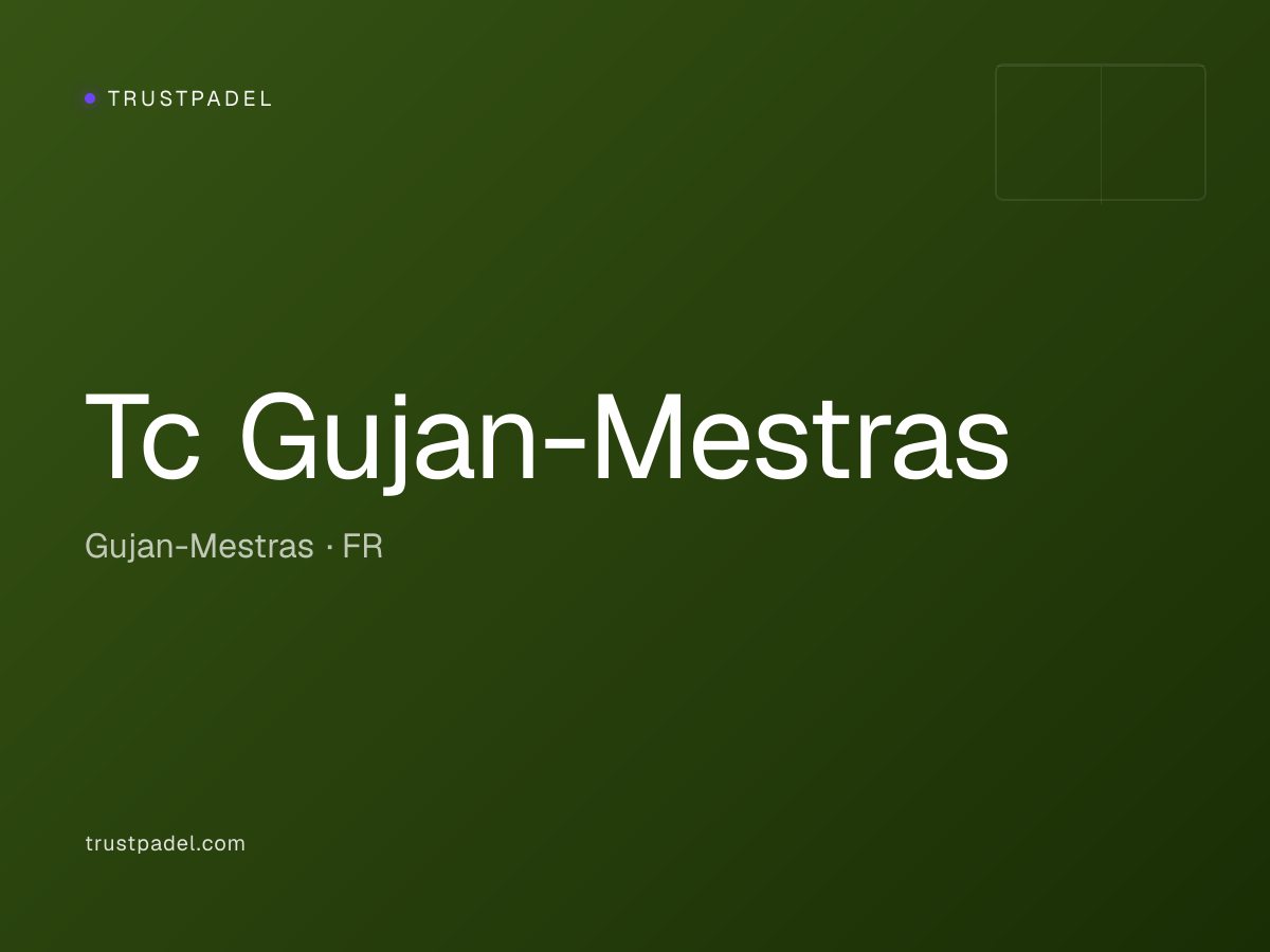 Tc Gujan-Mestras padel club