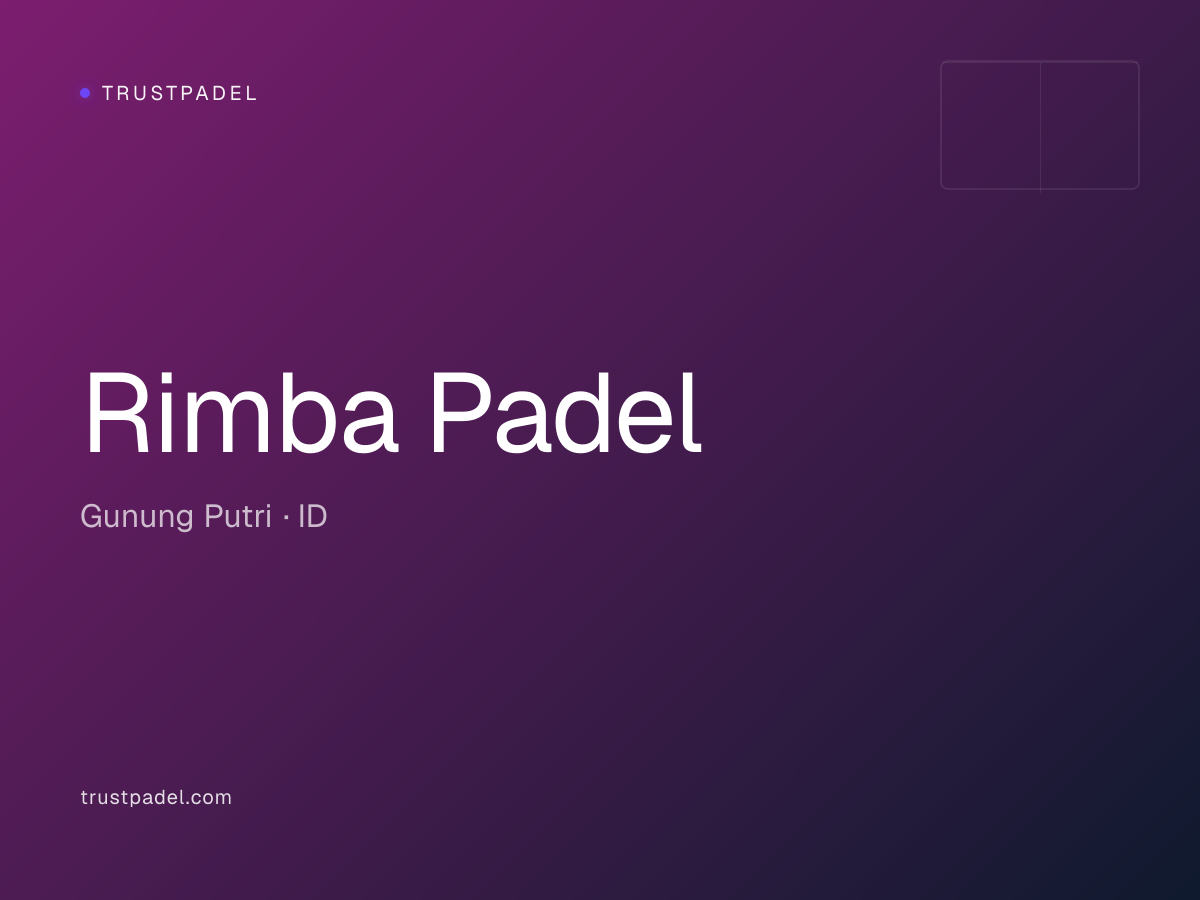 Rimba Padel padel club