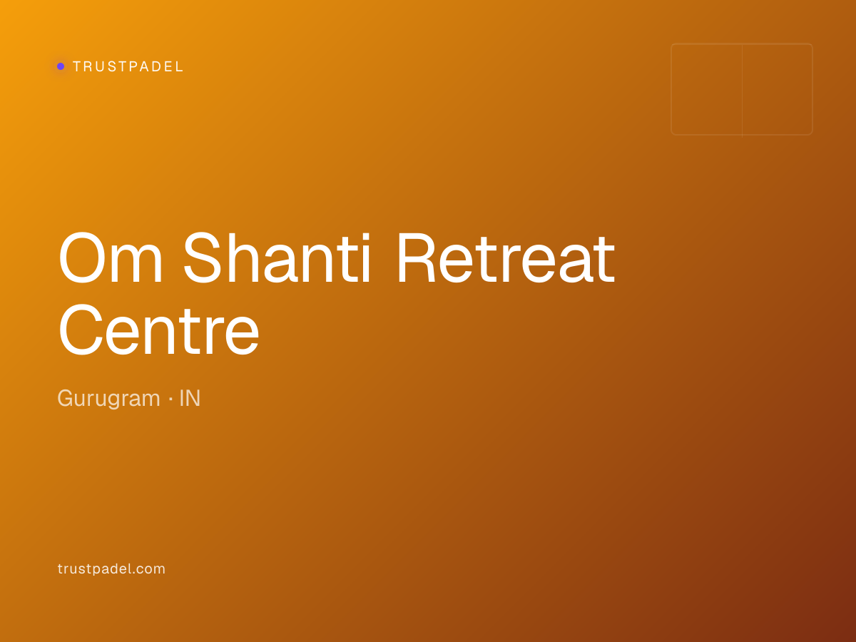 Om Shanti Retreat Centre padel club