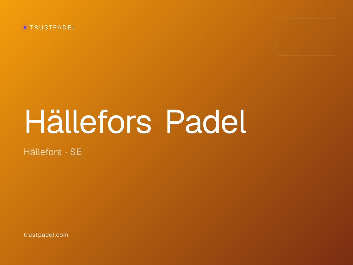 Hällefors Padel padel club