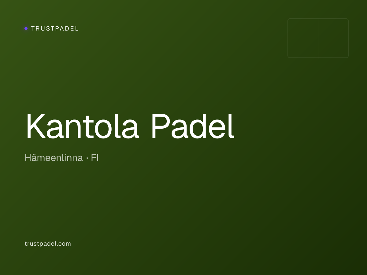 Kantola Padel padel club