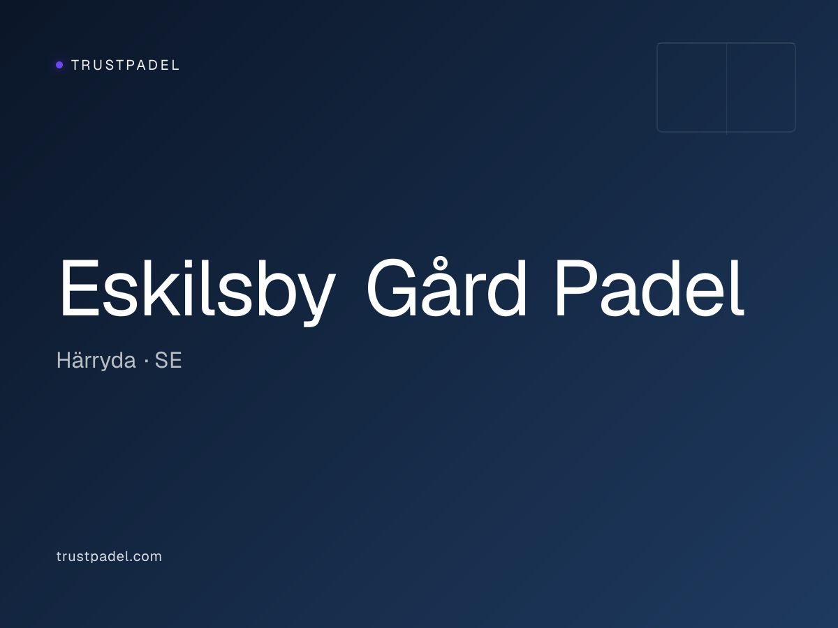 Eskilsby Gård Padel padel club