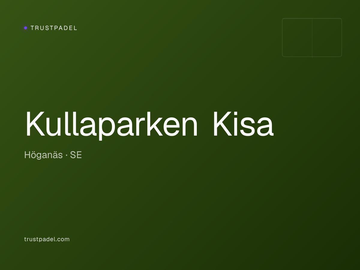Kullaparken Kisa padel club