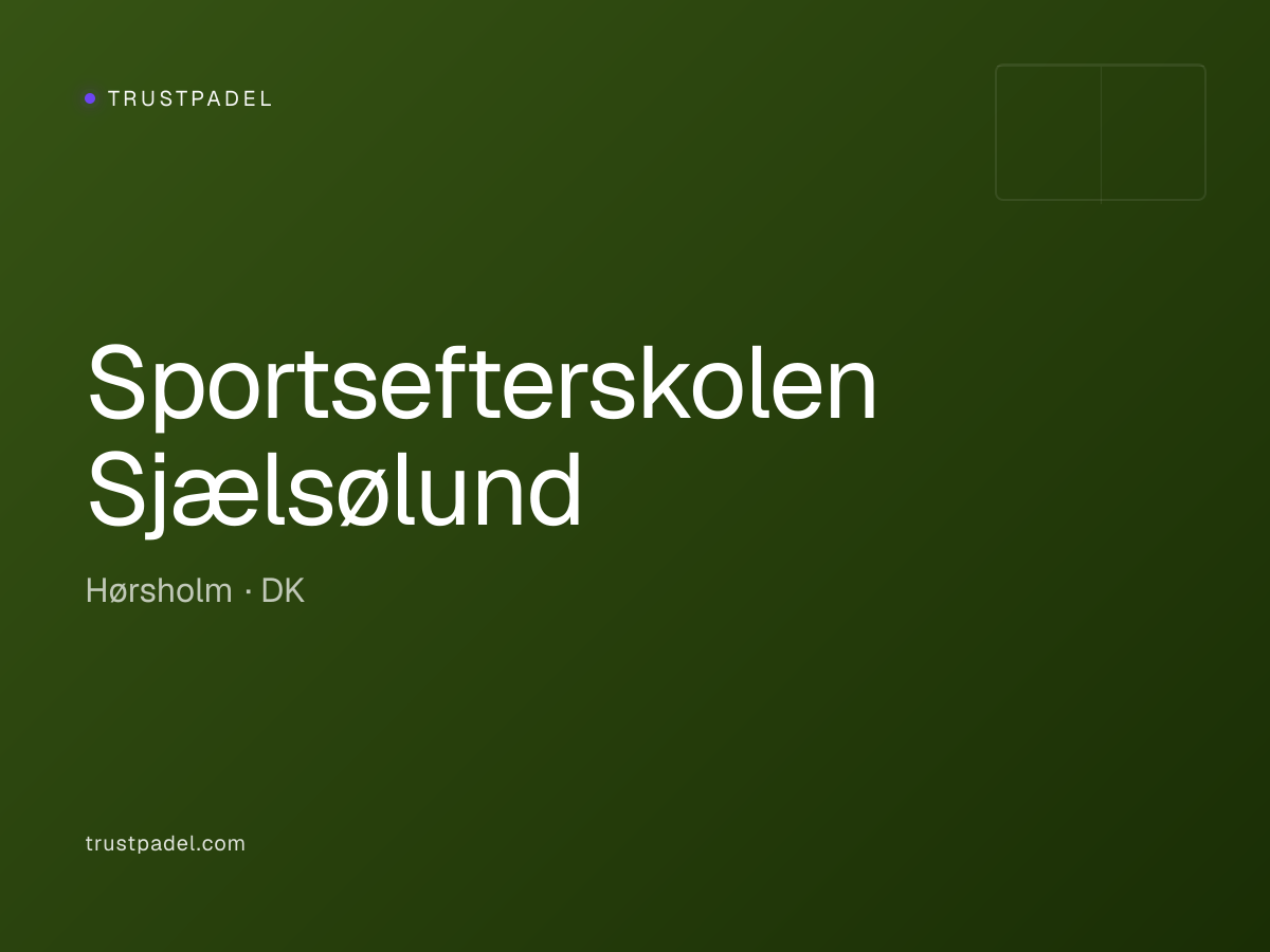 Sportsefterskolen Sjælsølund padel club