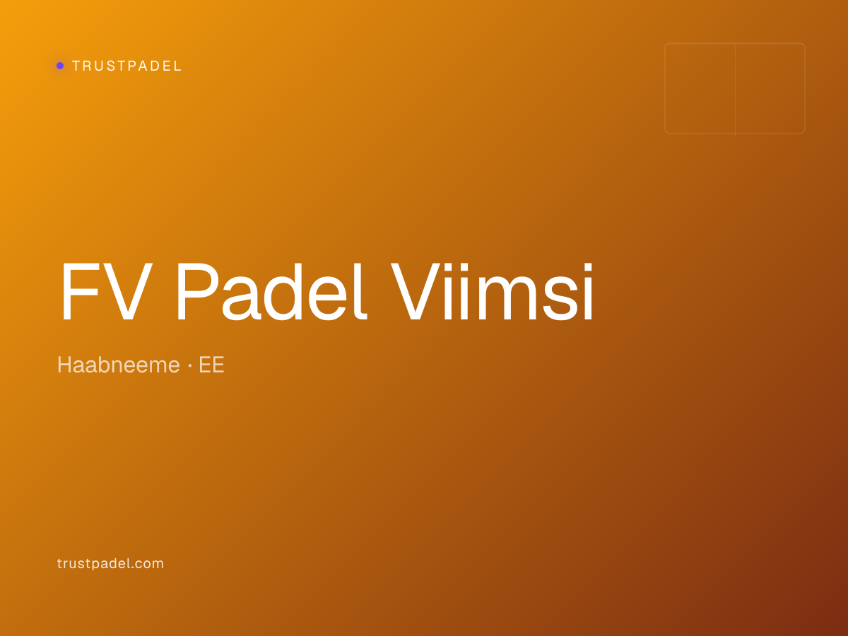 FV Padel Viimsi padel club