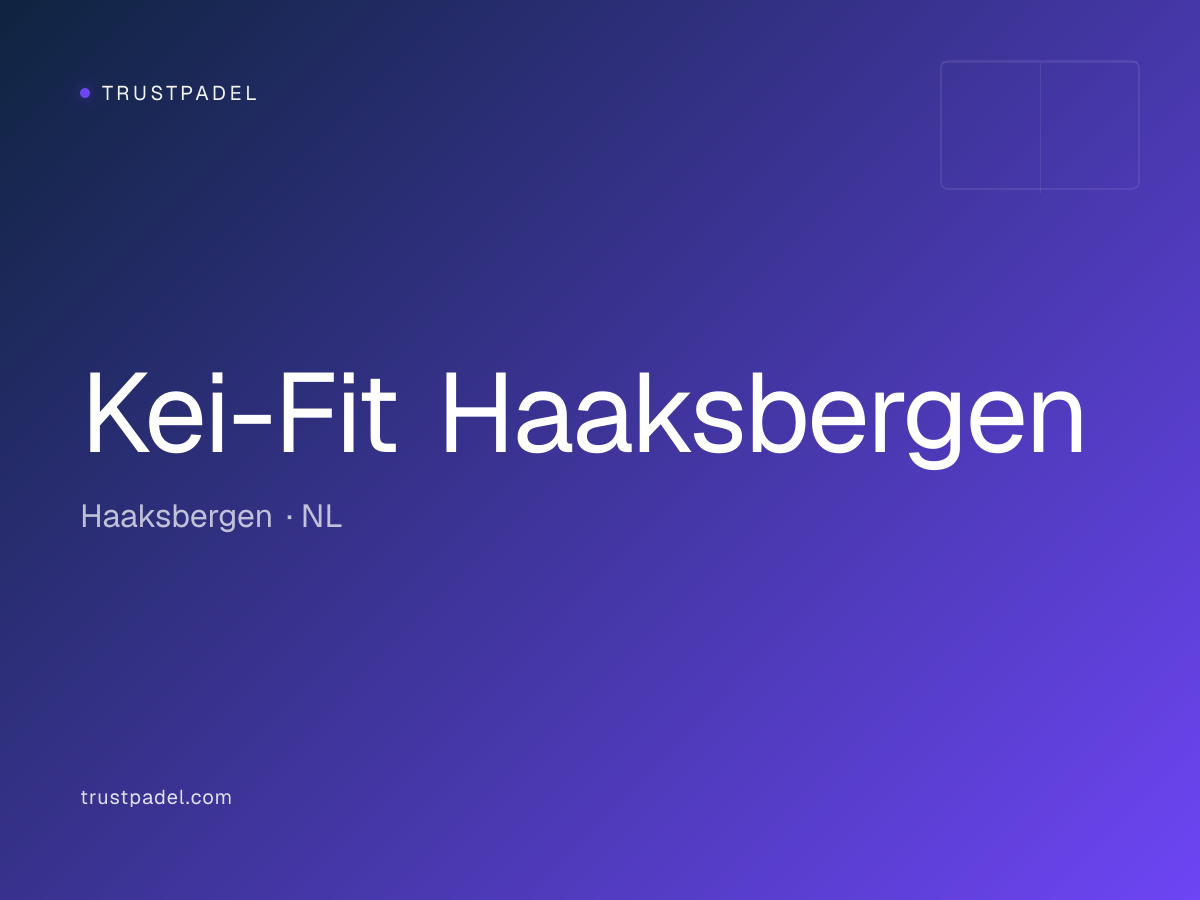 Kei-Fit Haaksbergen padel club