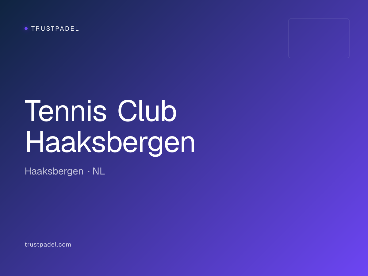 Tennis Club Haaksbergen padel club
