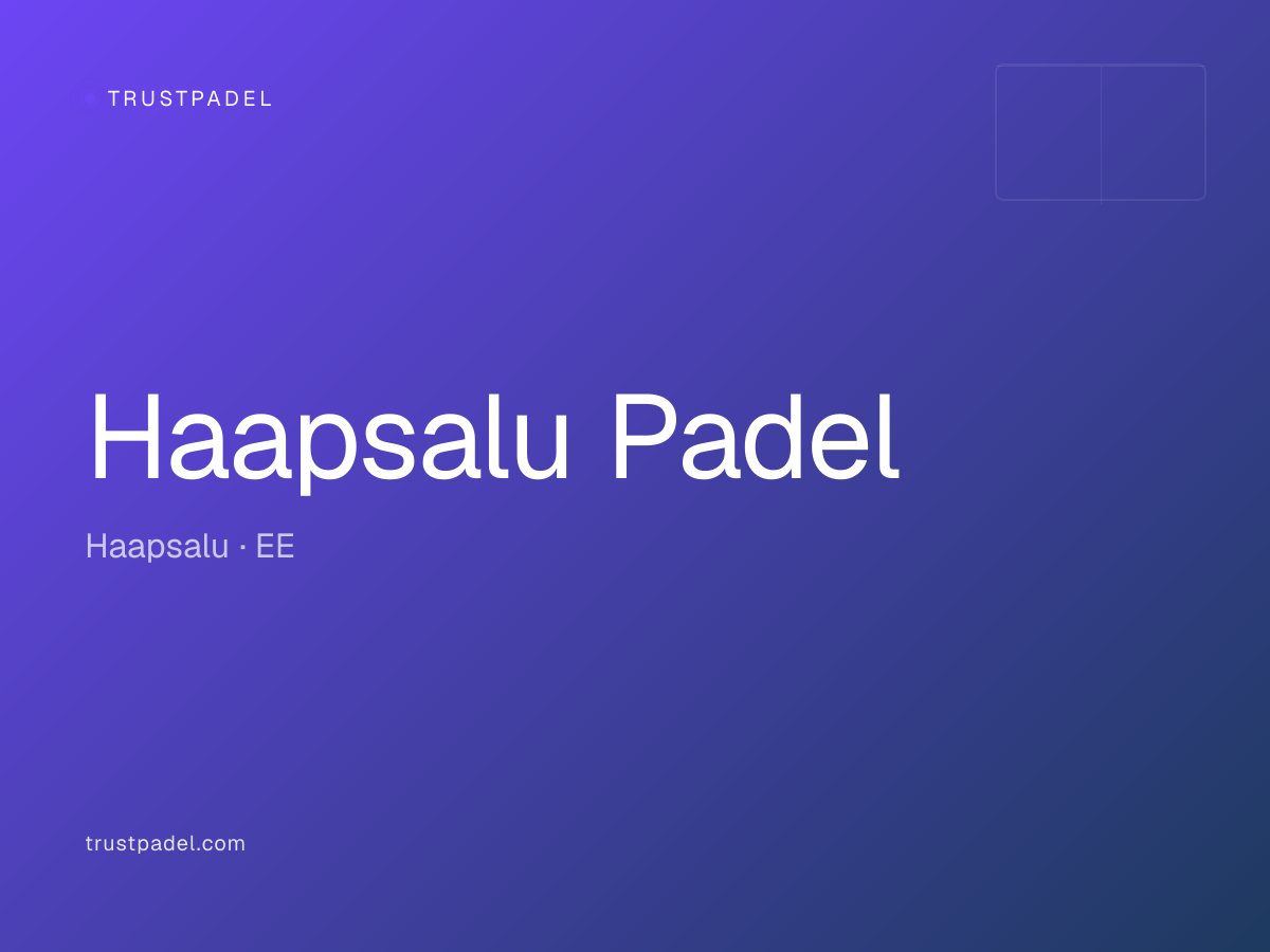 Haapsalu Padel padel club