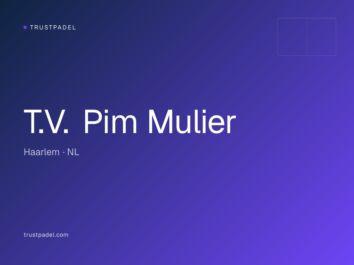 T.V. Pim Mulier padel club
