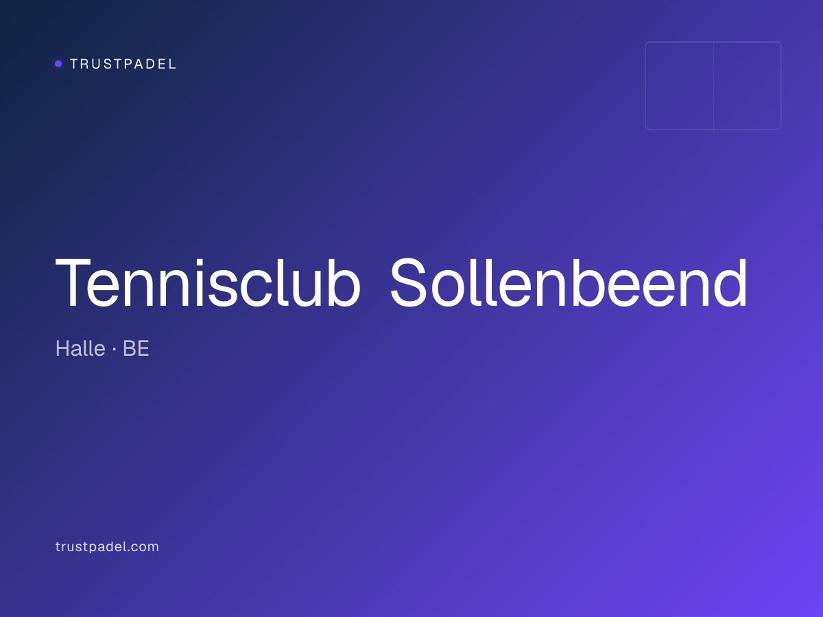 Tennisclub Sollenbeend padel club