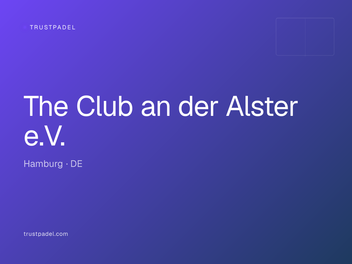 The Club an der Alster e.V. padel club