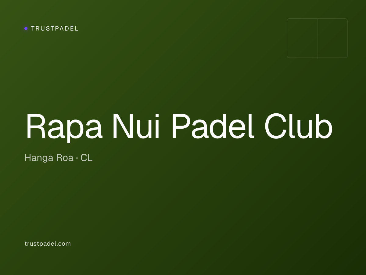 Rapa Nui Padel Club padel club